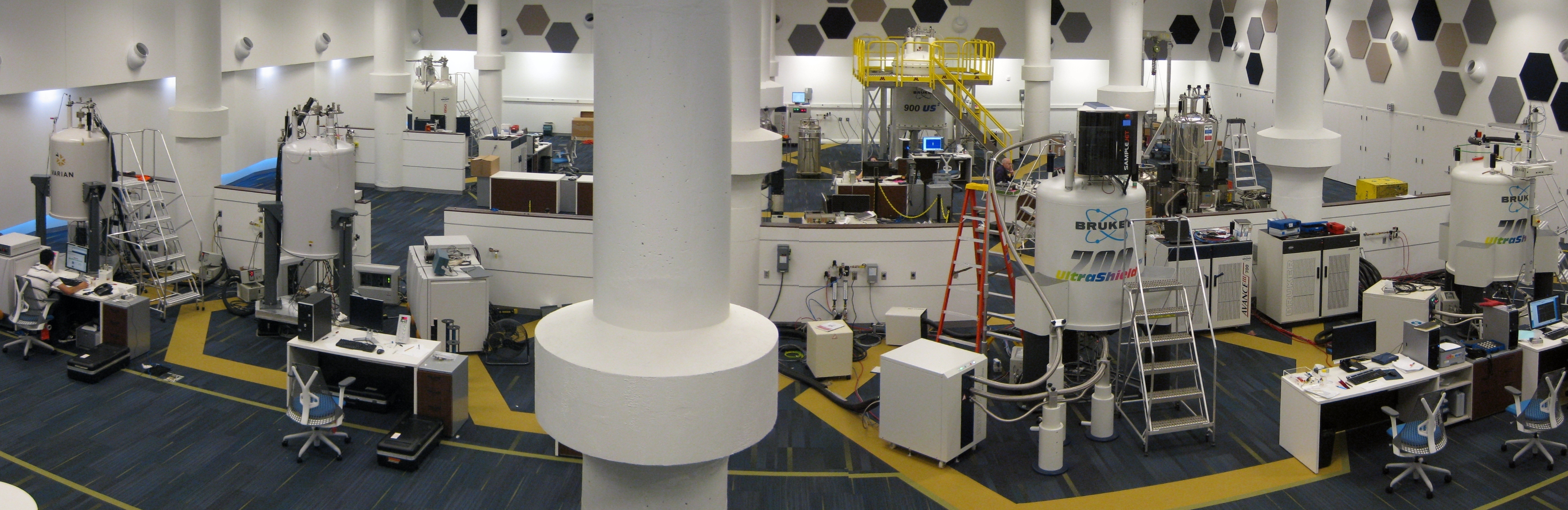 NMR lab panorama